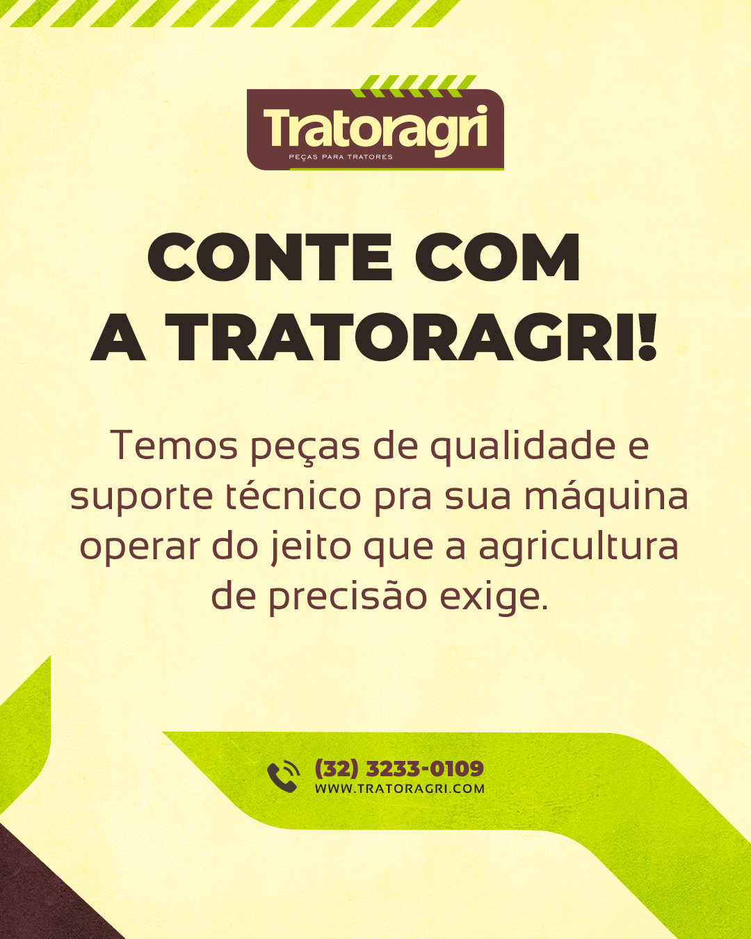 Post Tratoragri "conte com a tratoragri"